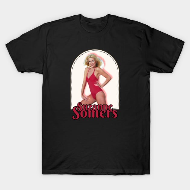 suzanne somers>>original retro fan art T-Shirt by MisterPumpkin